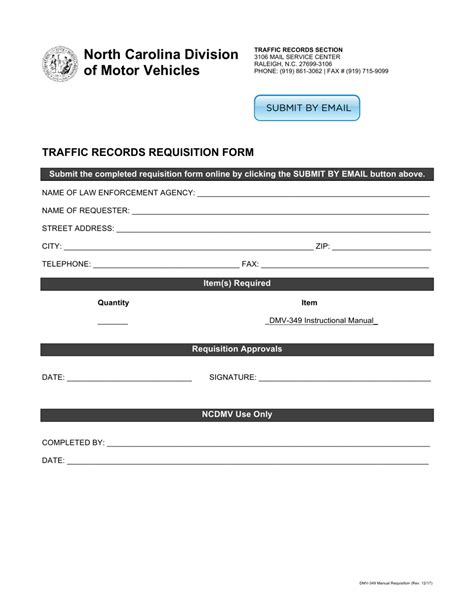 Form Dmv 349 Fill Out Sign Online And Download Fillable Pdf North