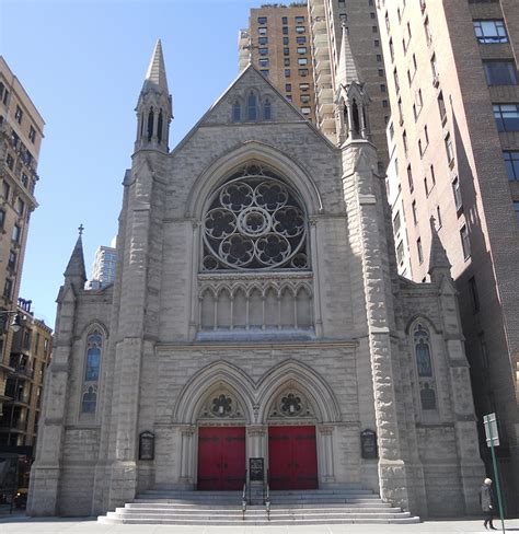 Holy Trinity Lutheran Church New York City New York Neo Gothic