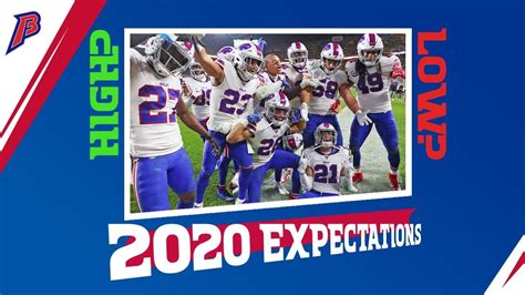 How High Are The Buffalo Bills Expectations In 2020 Youtube