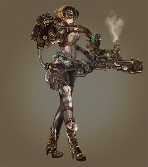 Steampunk Artists And Their Art Steampunk Fairy Beautiful Drawings