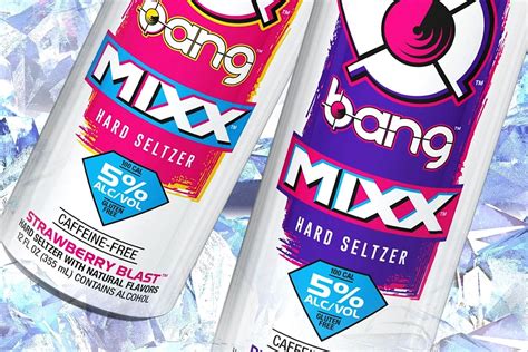 Vodka is an easily adaptable choice. Bang Mixx Hard Seltzer with 5% alcohol but no caffeine or ...