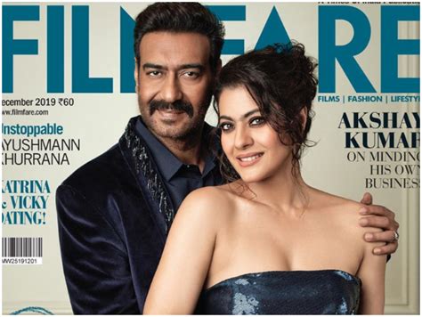 Lo And Behold Ajay Devgn And Kajol Revisit Romance On The Cover Of