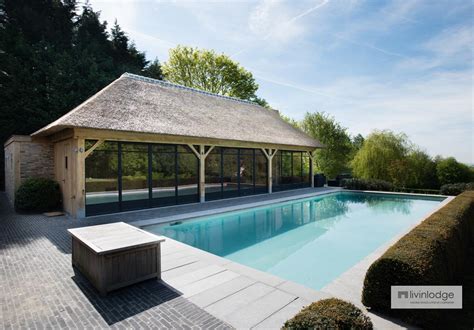 Pool House In Timber Cottage Style Livinlodge