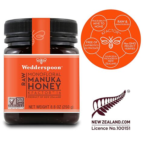 Wedderspoon Raw Manuka Honey Oz Jar Fresh Health Nutritions