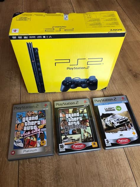 1 Sony Playstation 2 Slim Console With Games 3 In Catawiki