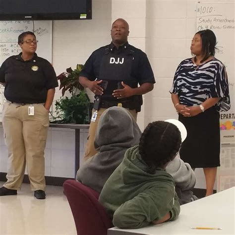 Djj Officers Speak To Sgtc Criminal Justice Technology Class Sgtc