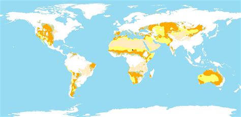 Dryland Types Found In Rangelands Globally Rangelands Atlas