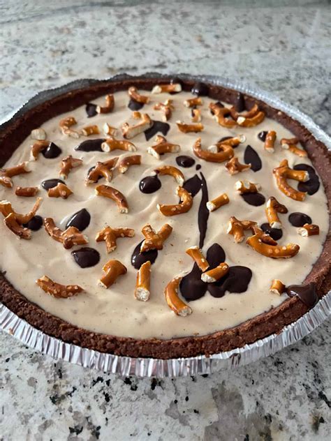 10 Minute Peanut Butter Pretzel Pie Weight Watchers Recipes