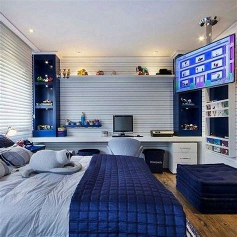 60 Amazing Cool Bedroom Ideas For Teenage Guys Small Rooms 40