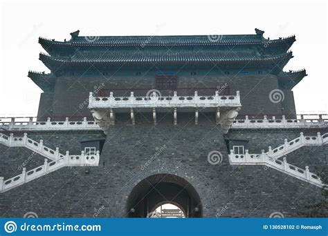 Gate Tower China Beijing East Door Arrow Building Stock Photo Image