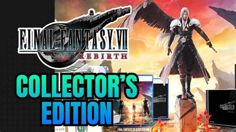 Final Fantasy Vii Rebirth Collectors Edition Revealled 19 Inch