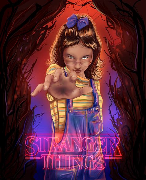 artstation stranger things fan art