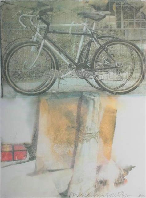 Maybe you would like to learn more about one of these? Robert Rauschenberg - Untitled (Two Bicycles), Robert ...