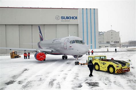 Ssj100 In Aeroflot Livery Courtesy And Copyright Scac Flickr