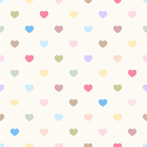66 Cute Hearts Background