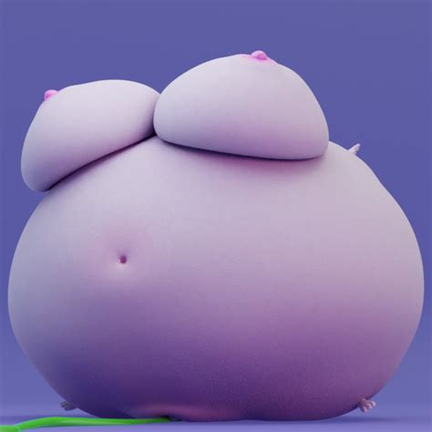 Rule 34 2020 3d Artwork Anthro Belly Belly Expansion Belly Inflation Big Belly Big Breasts