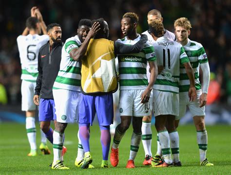 Invincible Star Moussa Dembele Reacts To Champions League Highlights Of Man City Game At Celtic Park