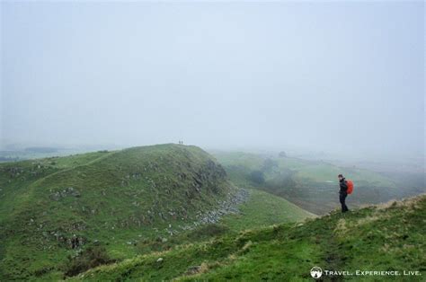 Hiking Hadrians Wall Path A Misty Lookout Go Hiking Hiking Trails