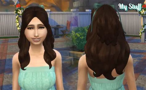 Sims 4 Hairs Mystufforigin Sweet Curls