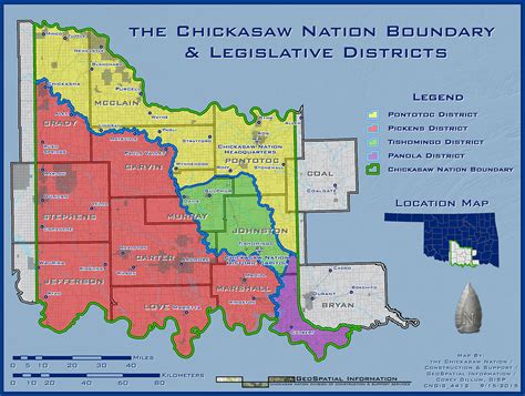 Geographic Information Chickasaw Nation