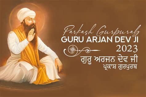 Guru Arjan Dev Ji Parkash Purab 2023 Gurpurab Wishes • Sikhizm