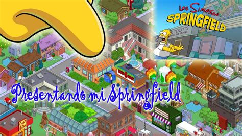 Los Simpson Springfield Nivel 48 Presentación de mi ciudad por
