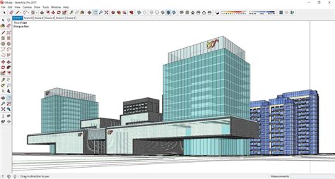 Sketchup Office Building Q4 3d Model Cgtrader