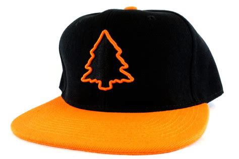 Fresh Black And Orange Player Hat Fresh Air Clothing Fresh Air Clothing