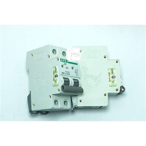 Eps 2pole 6ka Mcb 16a 20a 32a 40a 63a Miniature Circuit Breaker
