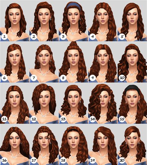 Tumblr Sims Curly Hair Sims Sims