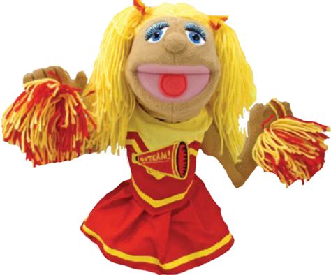 Download Hd Cheerleader Melissa And Doug Puppets Transparent Png