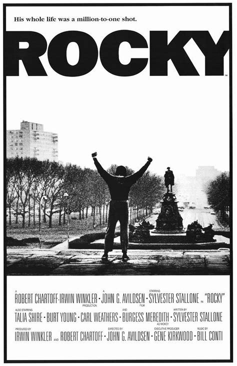 Rocky 1976 Best Movie Posters Iconic Movie Posters Movie Posters