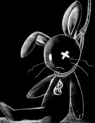 Pin By Dawn Logan On Goth Bunny Art Bunny Rabbit Art Cute Monsters