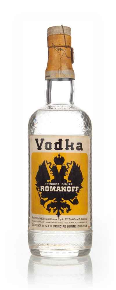 Principe Dimitri Romanoff Vodka 1949 59 Master Of Malt