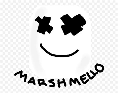 Marshmello Smiley Emojimarshmello Emoticon Free Transparent Emoji