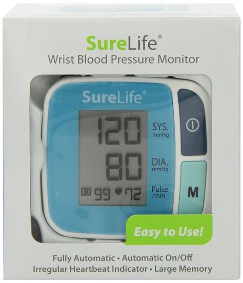 Surelife Wrist Blood Pressure Monitor 860211