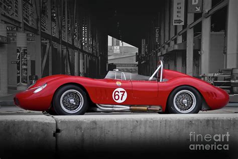 1958 Maserati 200 Si Vintage Race Car Photograph By Dave Koontz