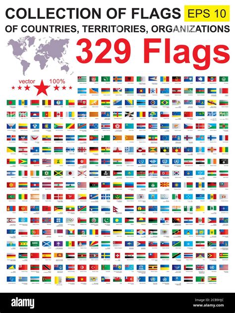 flags of the world collection world flags of sovereign states territories and organizations