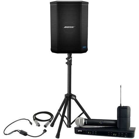 Portable Classroom Sound System With Bose S1 Pro Dual Wireless Mics