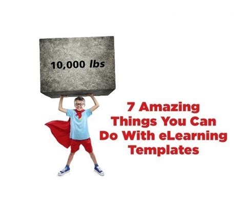 7 Amazing Things You Can Do With Elearning Templates Elearning Tags