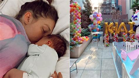 Gigi Hadid And Zayn Malik Treat Daughter Khai To Epic First Birthday