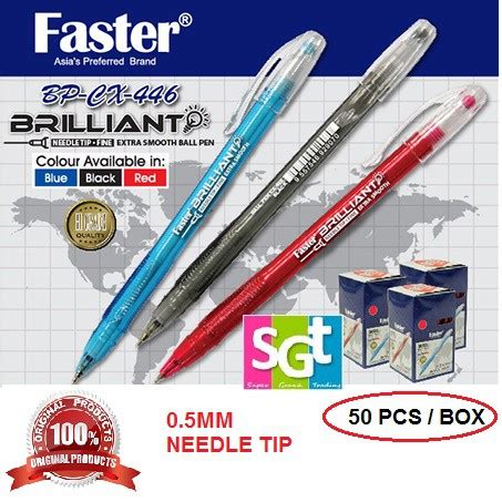 This is not mere hyperbole. Faster brilliant ball pen cx-446 50pcs/box | Shopee Malaysia