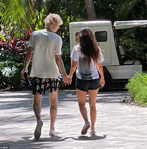 Megan Fox And Machine Gun Kelly Hold Hands During Romantic Vacation To