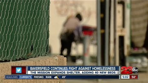 Bakersfield Continues Fight Against Homelessness Youtube