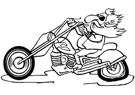 Alle jungs lieben autos, aber auch motorräder. Motorrad ausmalbilder 09 | Ausmalbilder