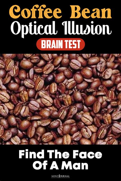 Coffee Bean Optical Illusion Find The Hidden Faces