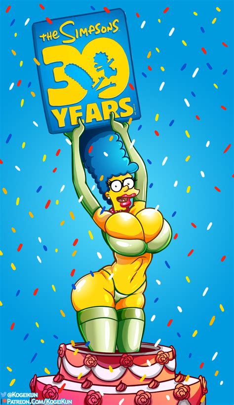 The Simpsons 30th Anniversary By Kogeikun Hentai Foundry
