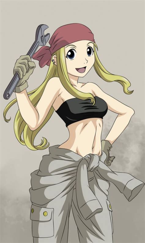Cute Winry Rockbell Anime Fullmetal Alchemist