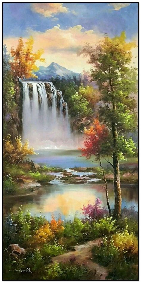 56 Easy And Simple Landscape Painting Ideas In 2020 Oil Painting