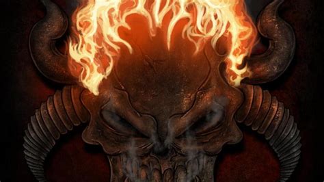 🔥 76 Skulls On Fire Wallpaper Wallpapersafari